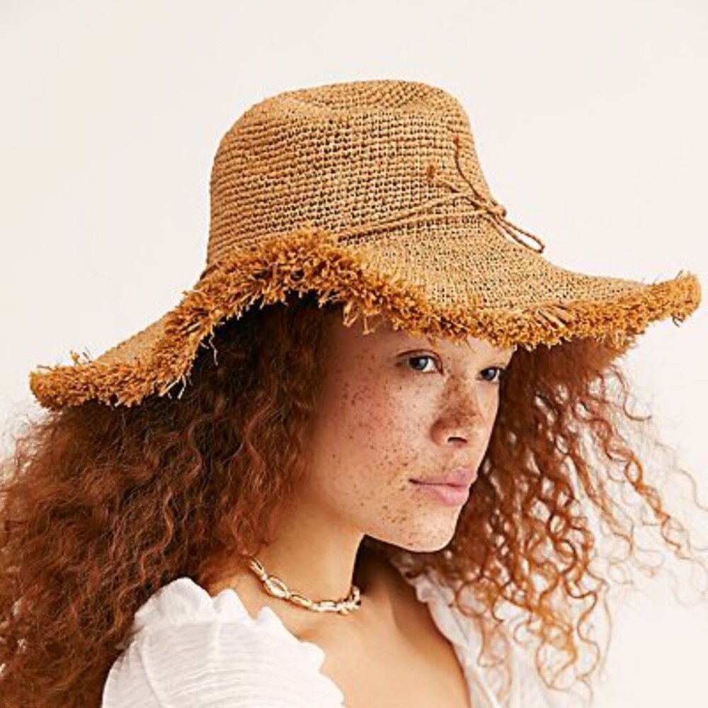 Sans Arcidet Paris Magnolia Wide Brimmed Hat